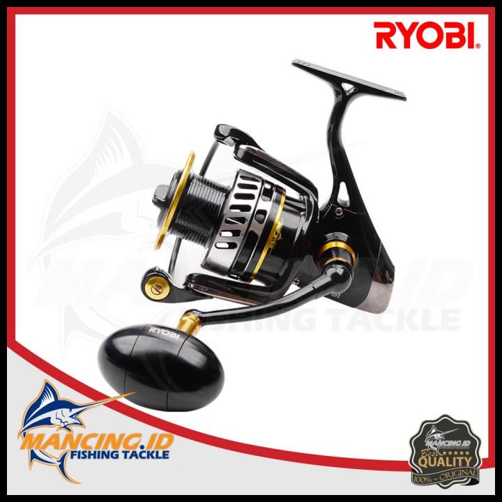 Reel Ryobi Ap Power Sw Saltwater Power Handle Kerekan Full Metal Reel