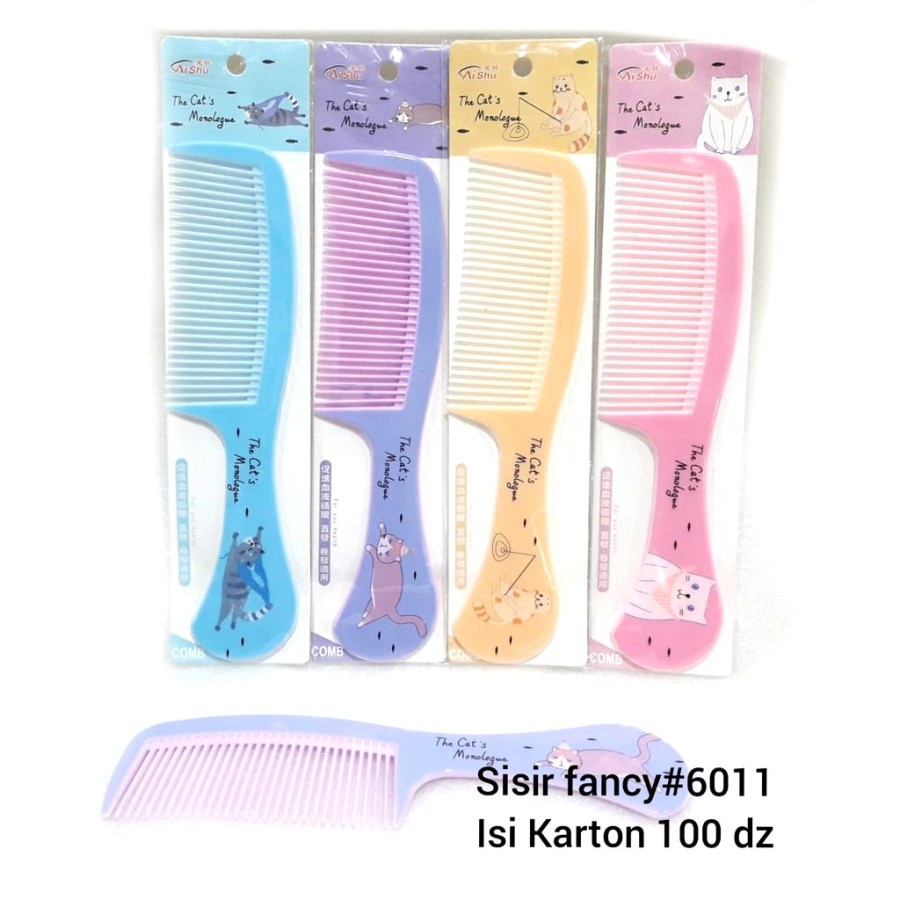 SISIR FANCY KARAKTER ANIMAL AISHU HAIR COMB