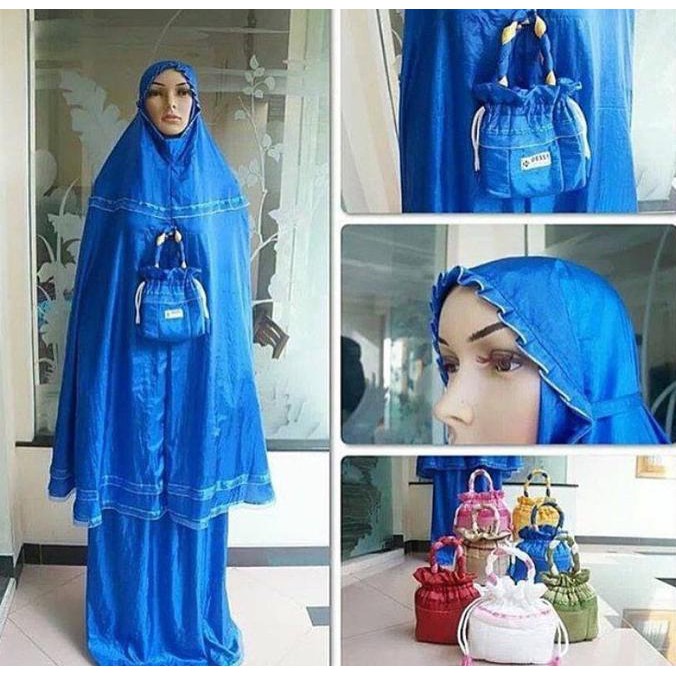 Hot  Mukena Parasut Loufie  Grosir Terkeren