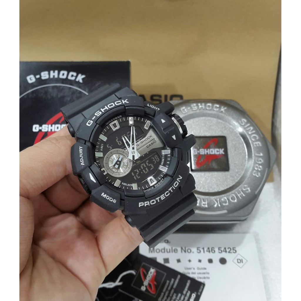 Jam Tangan Pria/Wanita [ Casio G-shock Auto Light GA400-004 ] Original BM