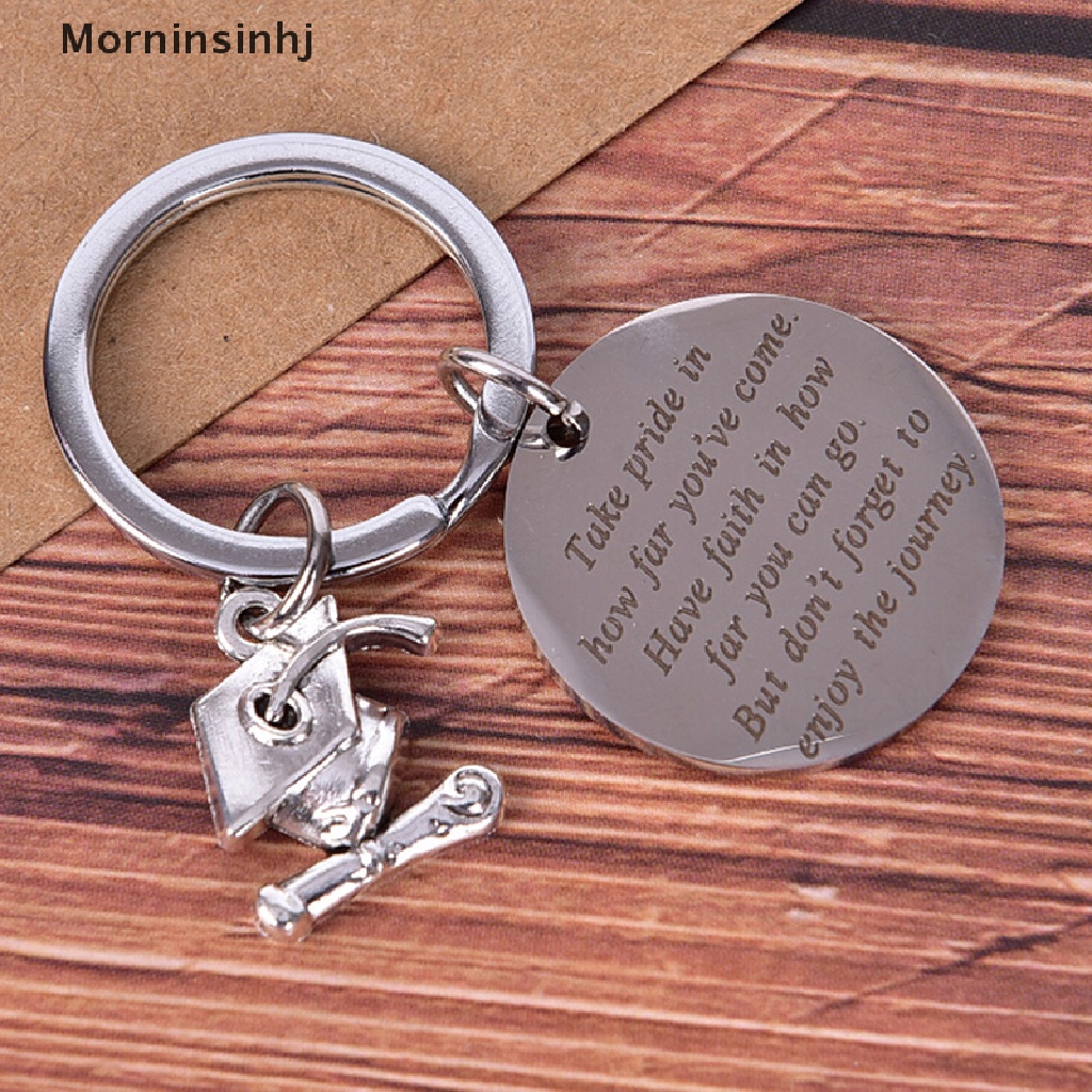 Mornin Gantungan Kunci Wisuda Take Pride in Keyring Hadiah Graduates Stainless Steel2019 id
