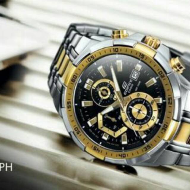 Jam Tangan Pria Merk Casio Edifice Type EF 539 Ori bm
