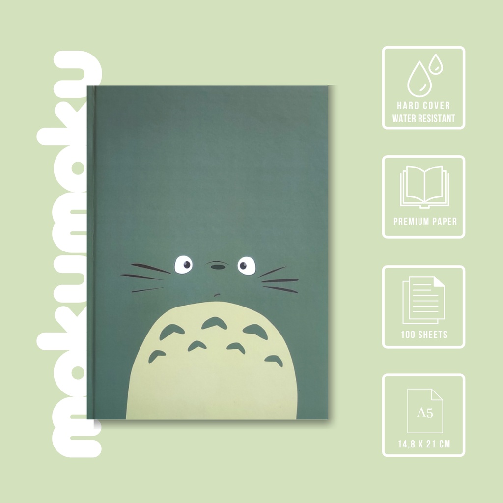 

Buku Tulis / Notebook Hardcover Totoro