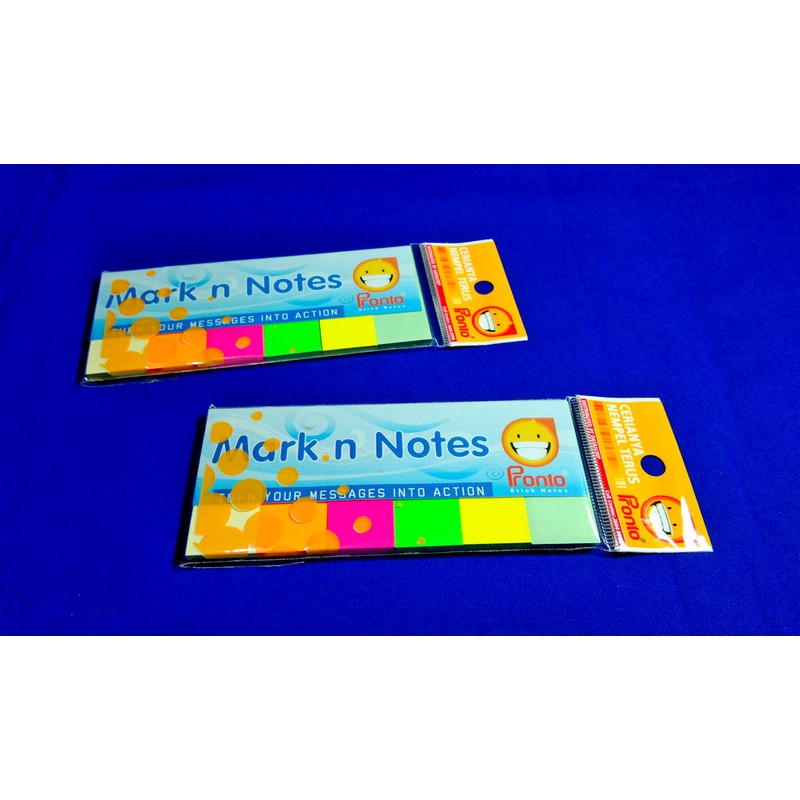 

Pronto Mark & Note PSN25 - 40sht/color - 20 x 50 mm