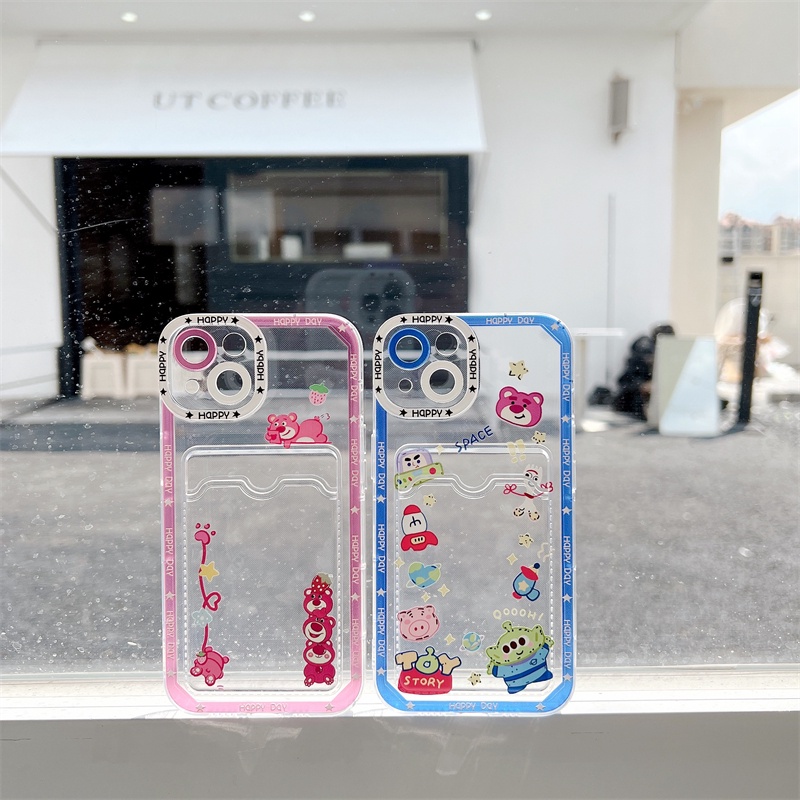 Soft Case Pelindung Anti Jatuh Motif Kartun Untuk iPhone 14 13 12 Pro MAX 11 X XR XS MAX 7 8 Plus