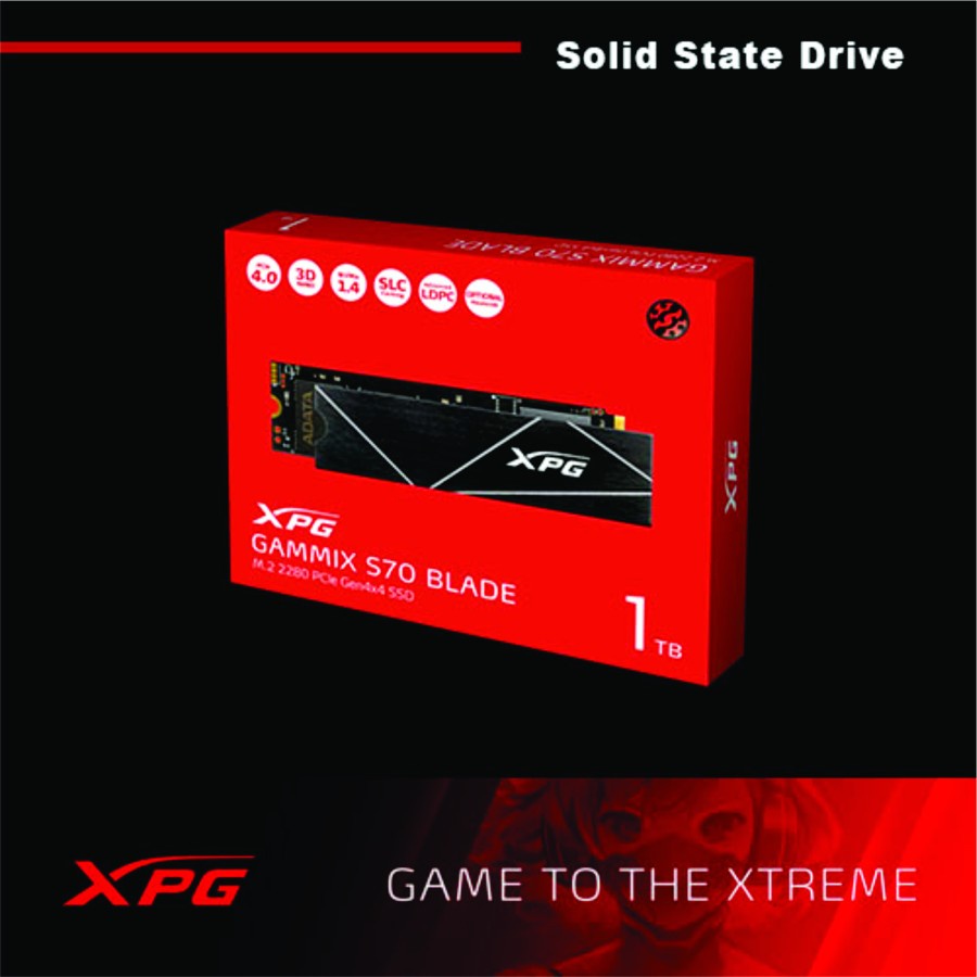 XPG GAMMIX S70 BLADE PCIe Gen4x4 M.2 2280 1TB