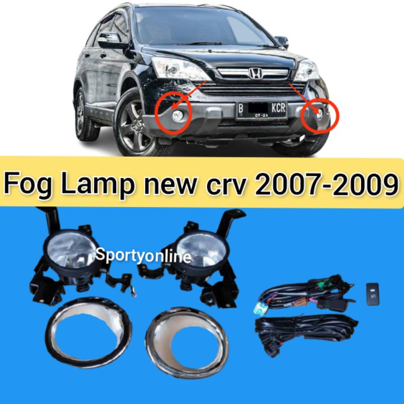 Fog lamp Allnew Crv 2007-2009