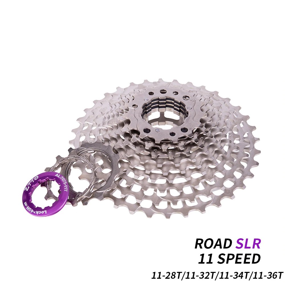 IMPORT Road Bike 11 Speed SLR2 Cassette Ultralight Bicycle 11S 11-28T/32T/34T /36T Freewheel
