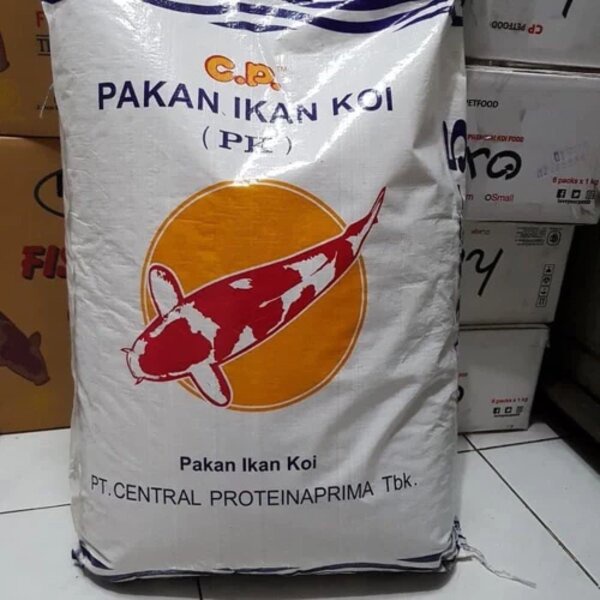 Pakan Makanan Koi PK 5 mm Merah PK5 10kg 10 kg Pelet Pellet Ikan Hias