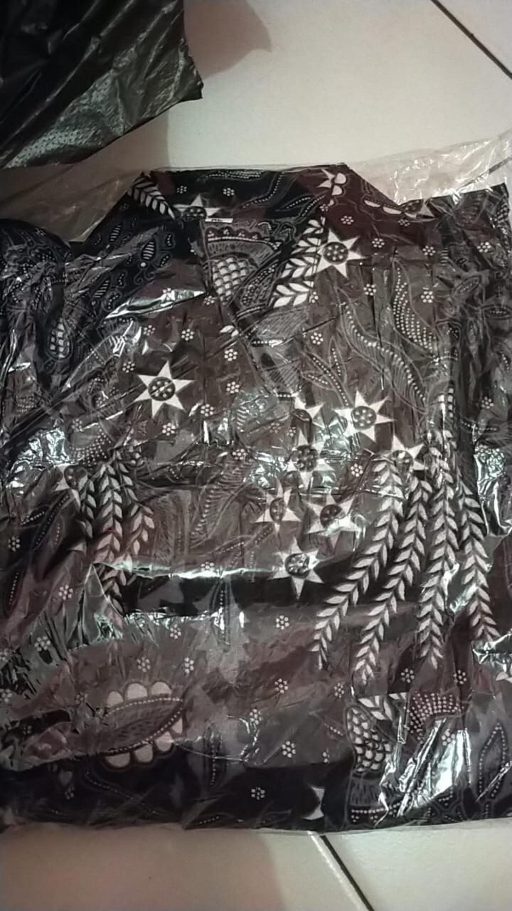 Kemeja Batik Pria Lengan Panjang Termurah Size M, L, Xl, Xxl / Batik Indonesia