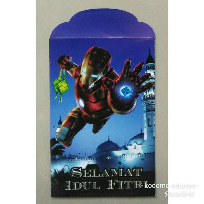 

Produk Terbaik Amplop Lebaran/ Angpao Lebaran Karakter Iron Man (8 Pcs)