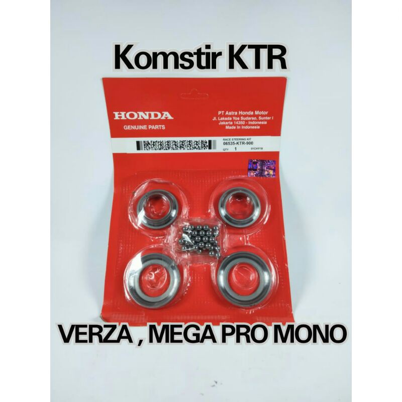 Comstir VERZA MEGA PRO MONO SOCK kualitas tinggi presisi kuat awet KOMSTIR BEARING KLAHAR STANG STIR