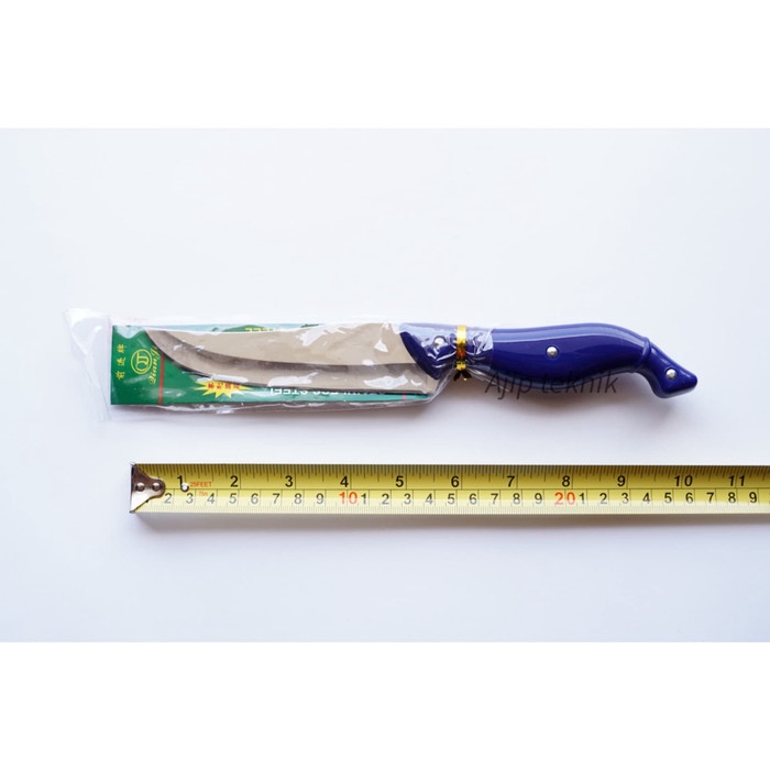 Pisau Tajam Dianjin Model Udang 25cm Gagang Plastik
