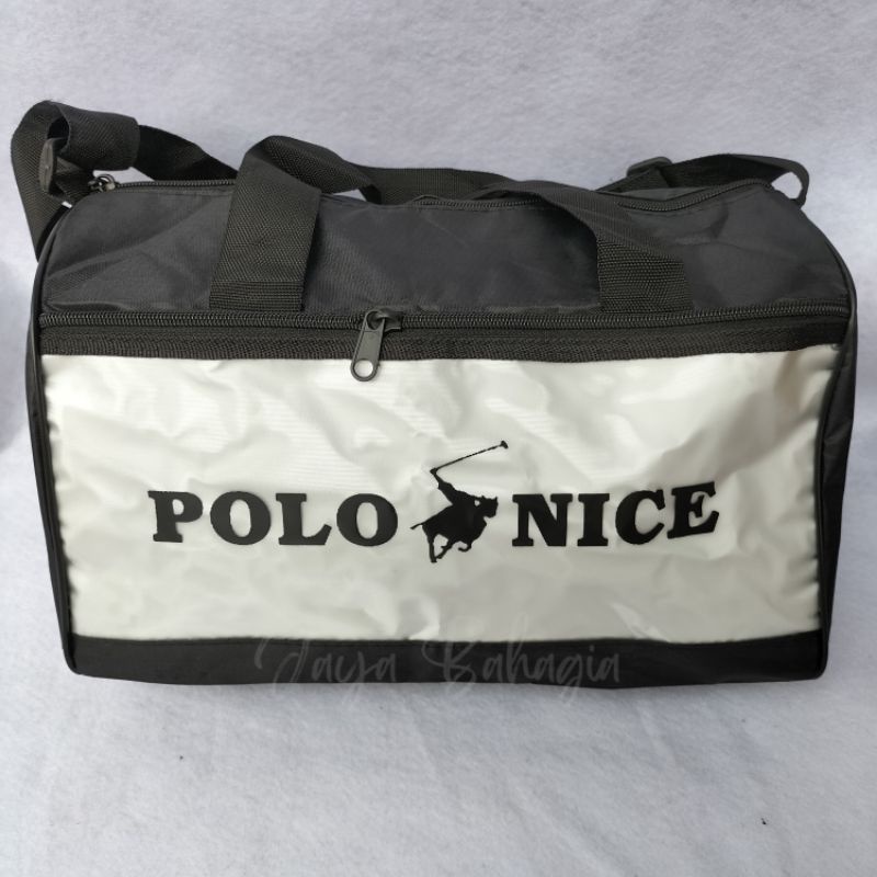 Tas Gym Olahraga Polo Nice Sport Bag Selempang Jinjing Pria Murah