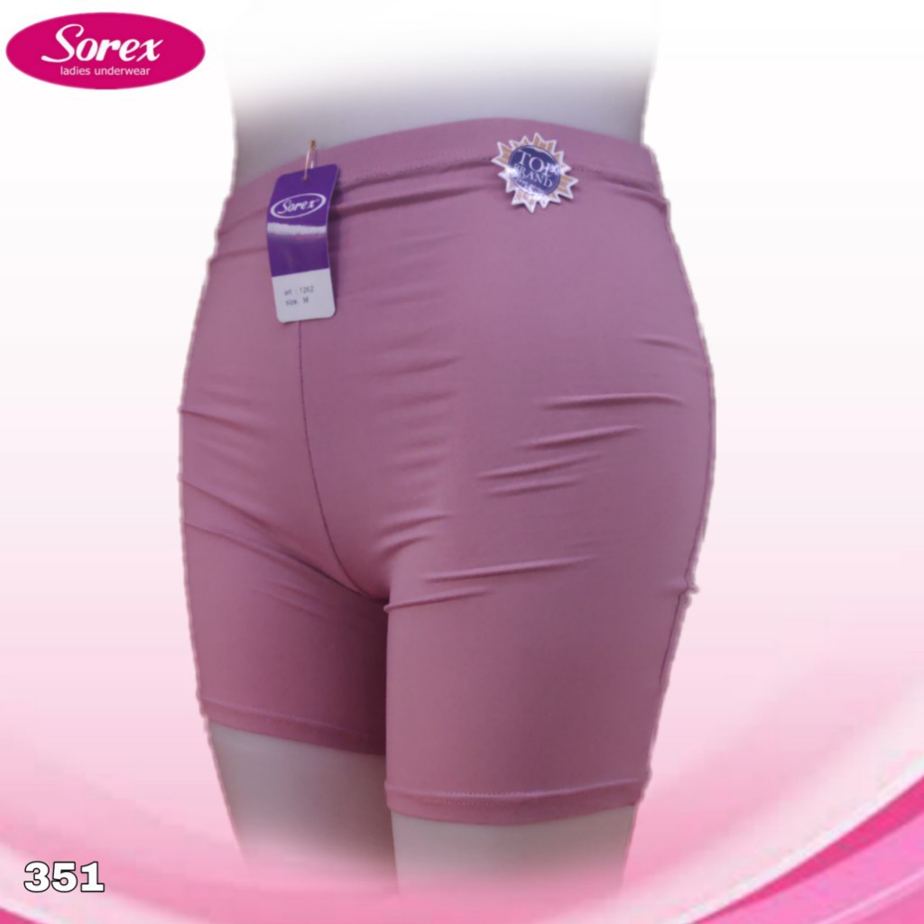 K351 - SHORT PANT WANITA SOREX UNDERWARE ART 1262 HARGA PER 1 PCS / Short Pant / Sorex Short Pant / Underware Sorex / Celana Dalam Boxer Wanita / Sorex Short Pant 1262