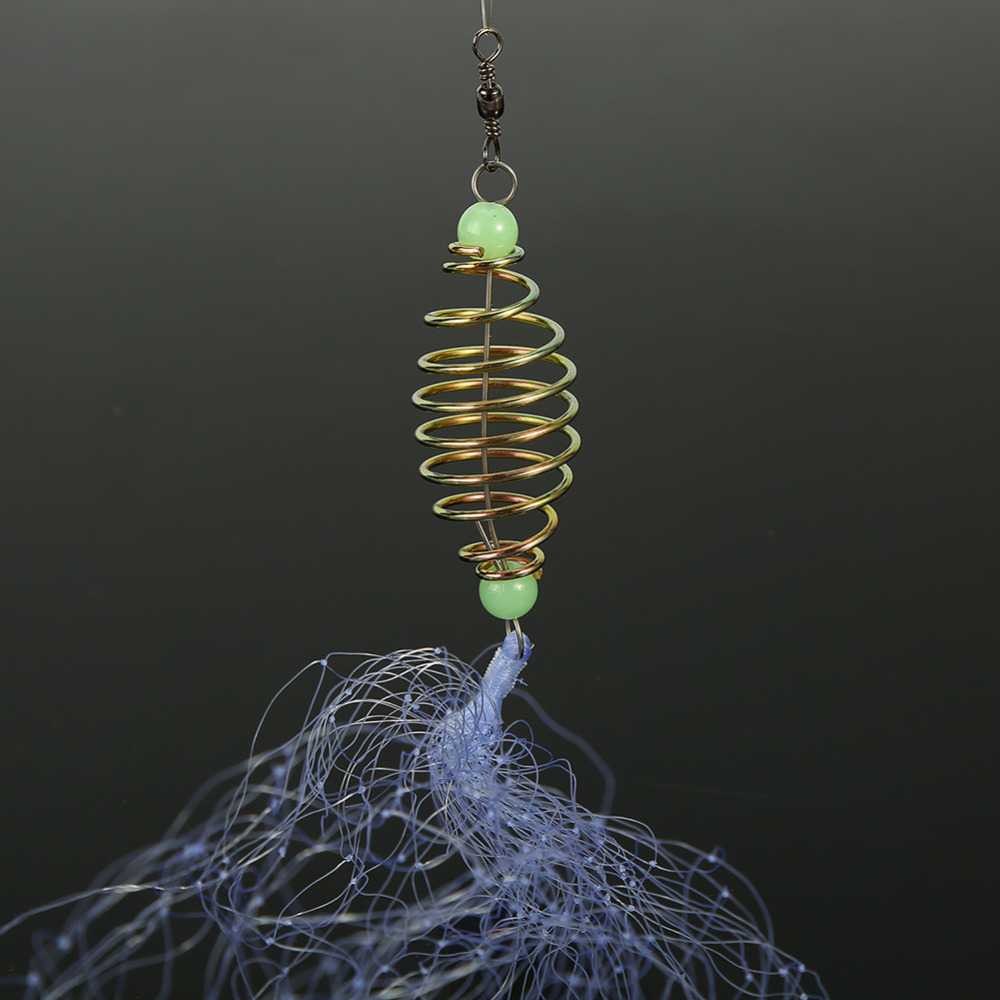 GIJ - MATABOMNET Umpan Pancing Jaring Ikan Size 10 + Luminous Beads