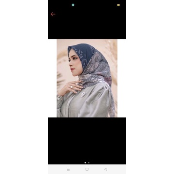 buttonscarves preloved farsha navy