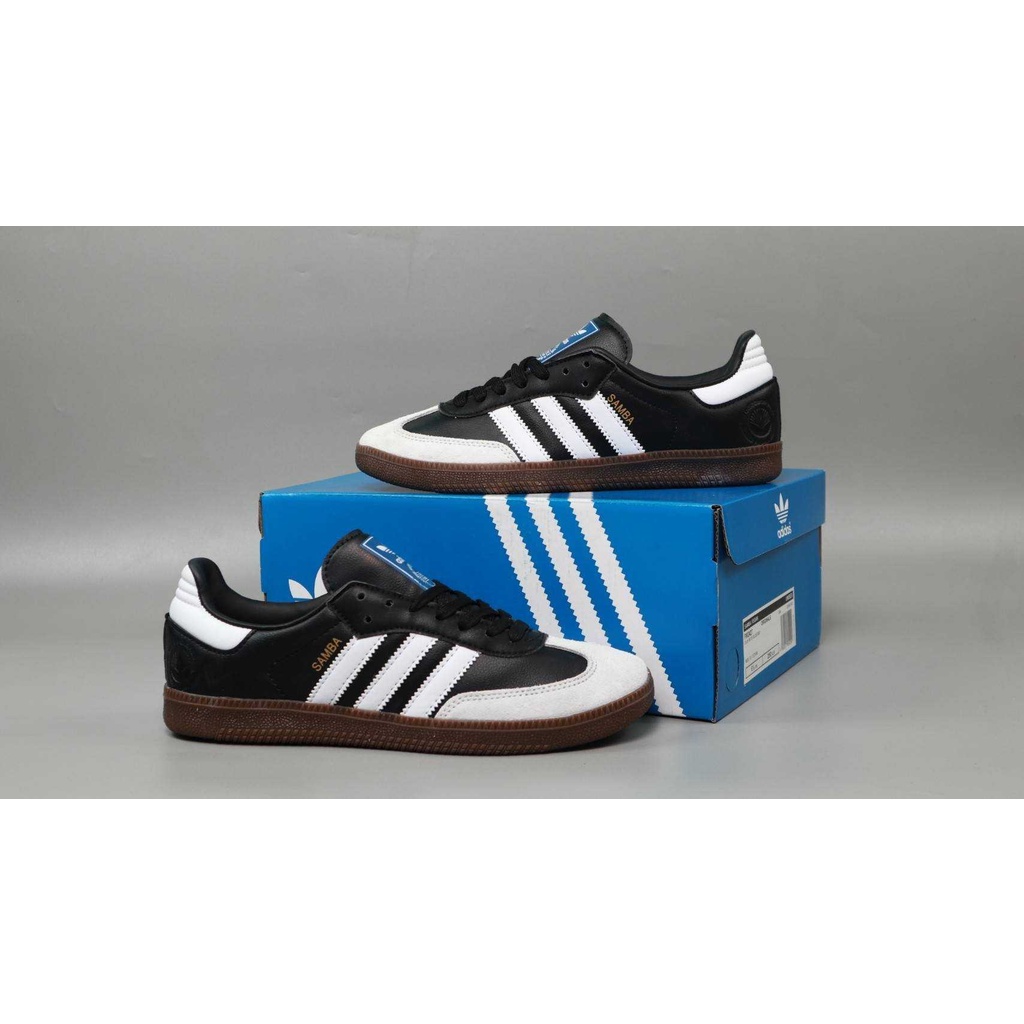 SEPATU ADIDAS SAMBA VEGAN WHITE CORE BLACK GUM BNIB ORIGINAL VIETNAM