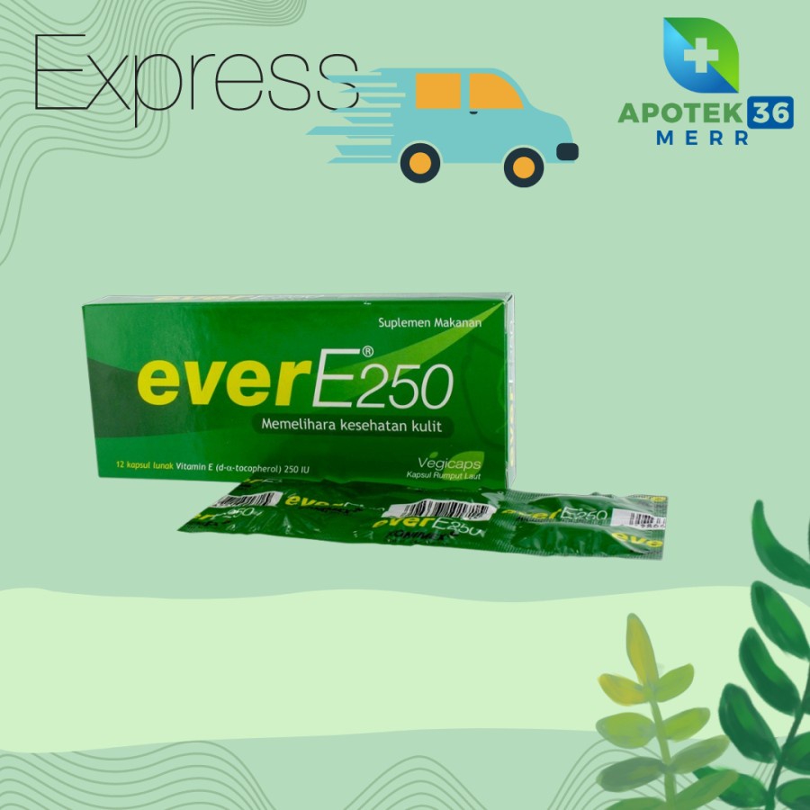 EVER E Vitamin E 250IU 1BOX ISI 12