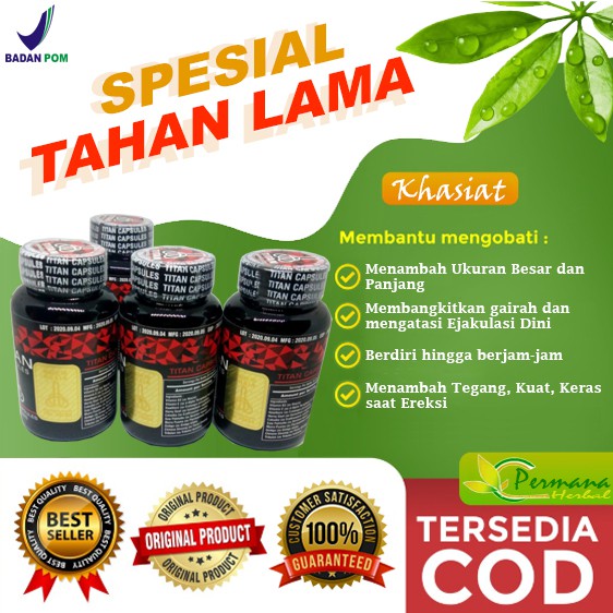 Titan Capsule Asli Original Impor Rusia Terbukti Ampuh