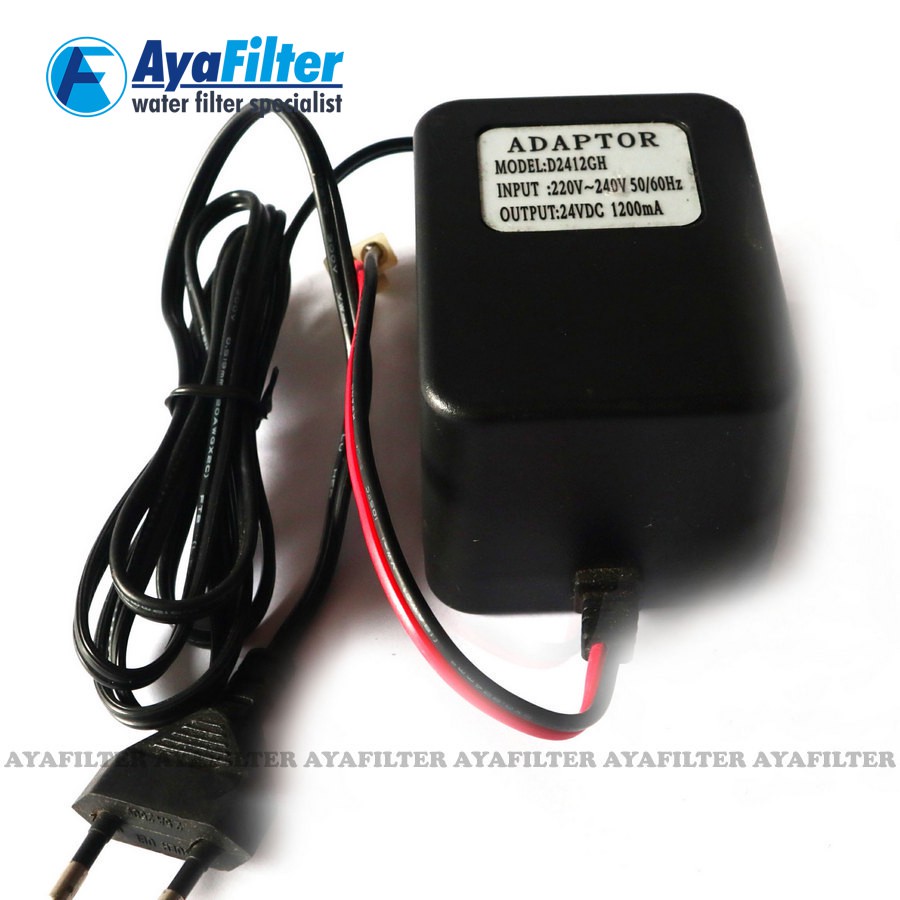 Adaptor Pompa Booster Pump RO 24 Volt (kemflo) – (Adaptornya Saja)
