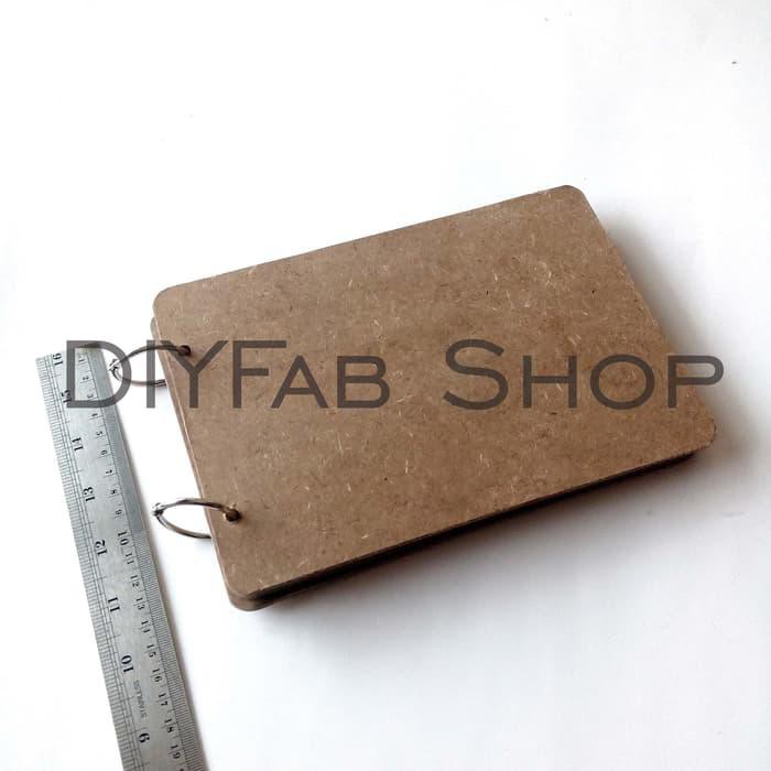 

Blank Scrapbook Album DIY ukuran A5 isi 25 Lembar Polos Kreasi