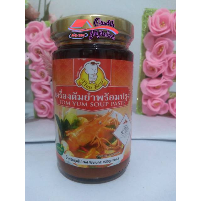 

Thai boy instant tom Yum soup paste 230g