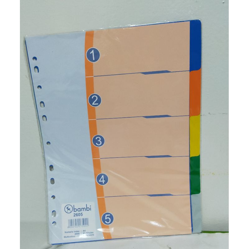 

Divider Bambi 2605 Pembatas File A4