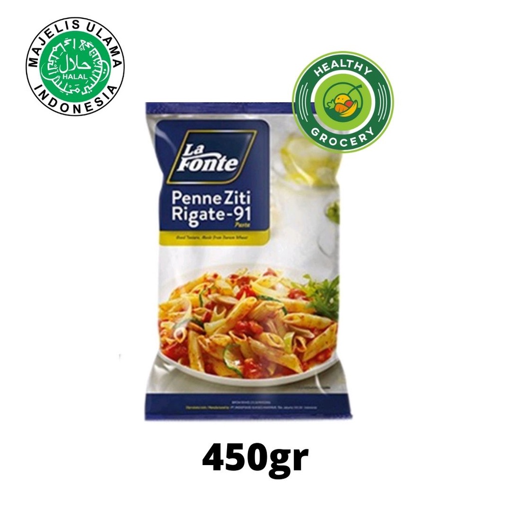 

La Fonte Penne Ziti Rigate-91 Pasta 450gr