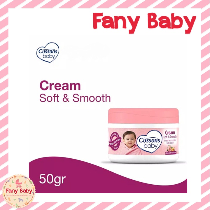 CUSSONS BABY CREAM SOFT SMOOTH 50GR