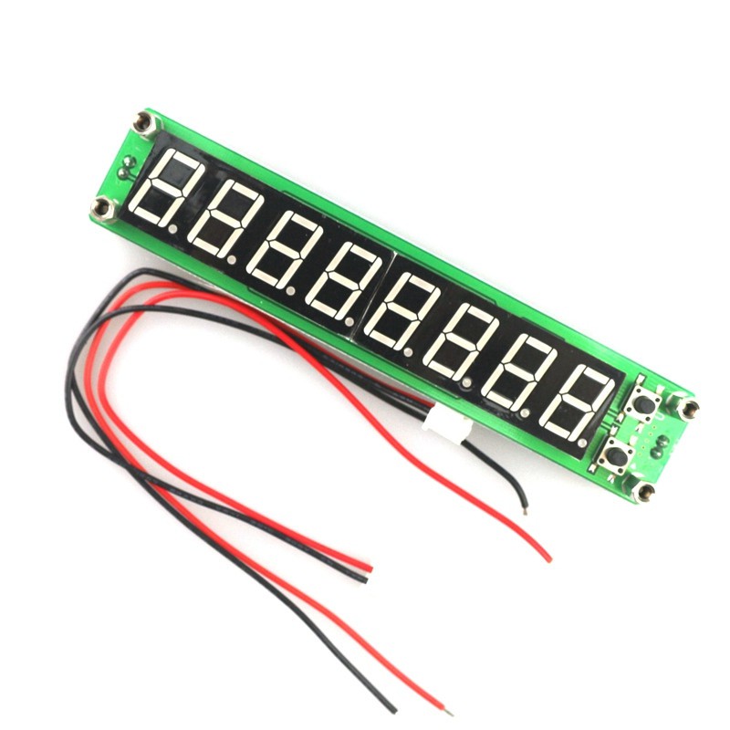 8 digit seven 7 segment Frequency counter up to 2.4Ghz frekuesi meter