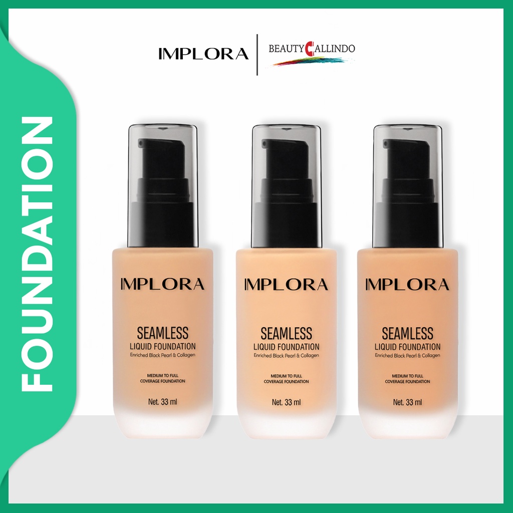 Implora Seamless Liquid Foundation 33ml