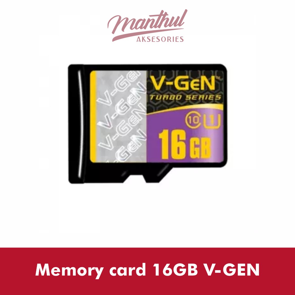 MMC V-Gen 16 Gb memory card micro sd class 10