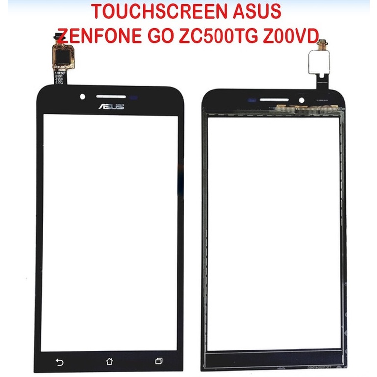 Kaca TouchScreen Touch Screen TS Layar Sentuh ASUS ZENFONE GO 5&quot; ZC500TG Z00VD ORI BLACK