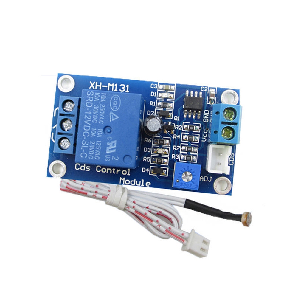 Modul Relay Sensor Deteksi Photoresistor Dc 12v Xh-M131 Untuk Arduino