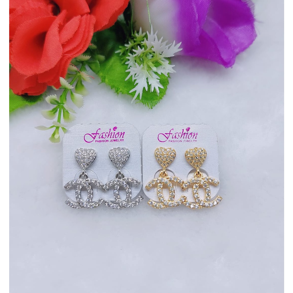 Anting xuping Permata Lapis Emas Perhiasan Fashion 0430,0432