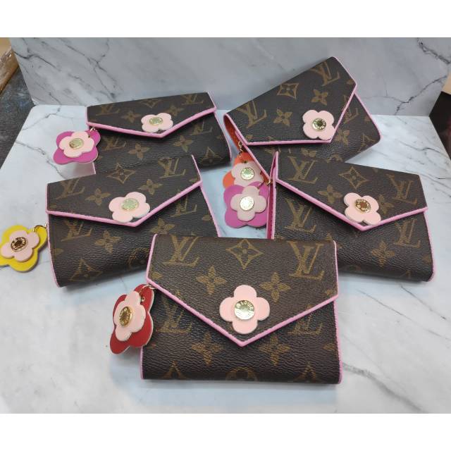 Dompet lv emilie flower mini 12cm