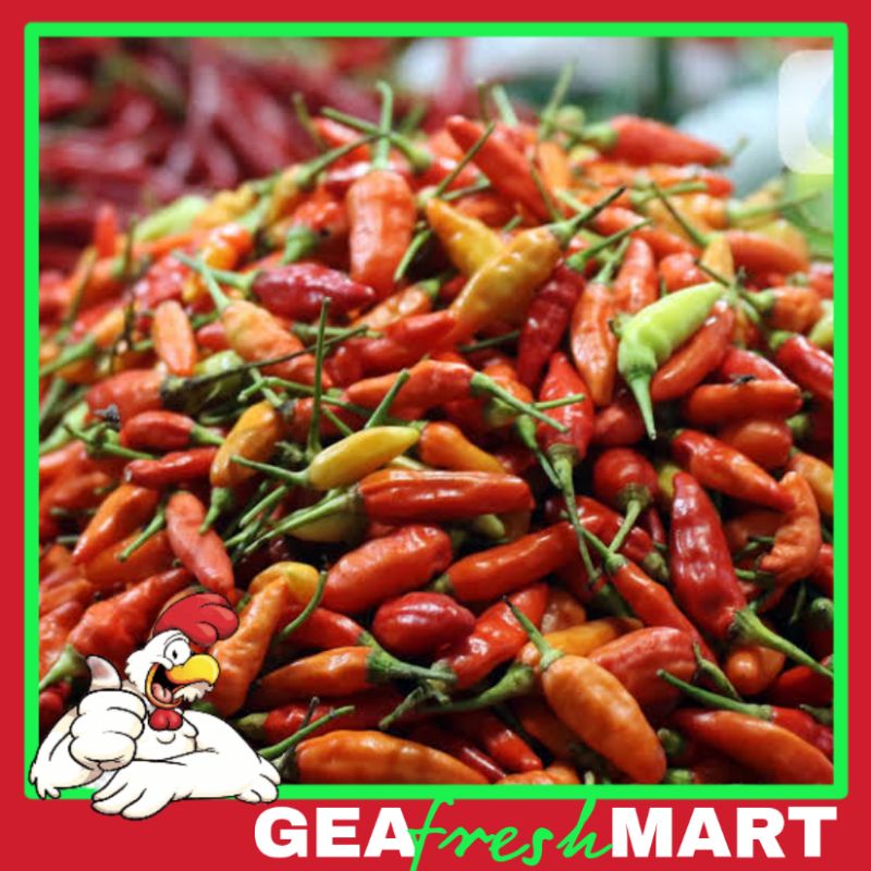 

Cabai Rawit merah/domba 100gr Fresh Bandung