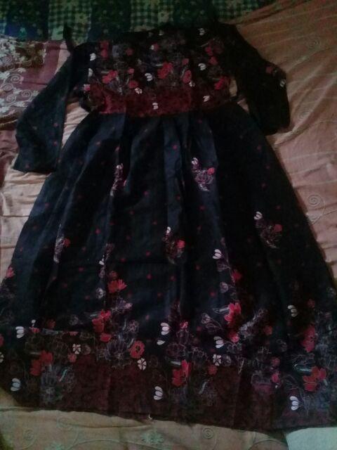 Gamis Batik Manggar, Padi,sekar,cantik,kubis,kipas,daun,kupu,nadine,gendis