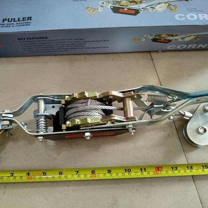 Power Puller Rachet 2 Ton Mdl Corneta / Tracktang Kodokan Wire Grip