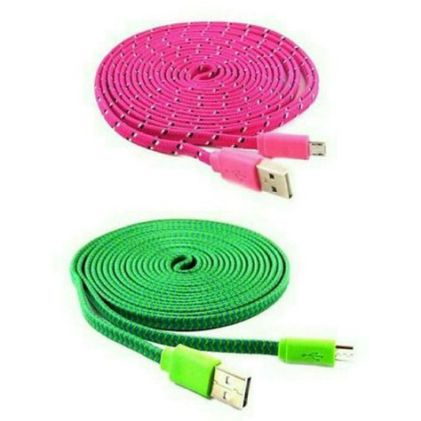 Kabel Data 3 Meter Micro USB Android 3M Tali Sepatu