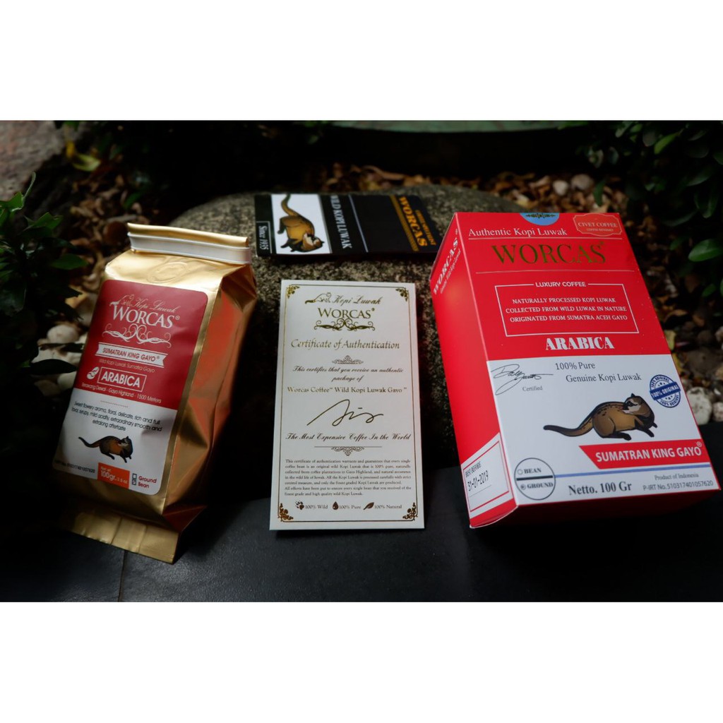 

Kopi Luwak Worcas - Ground / Bean