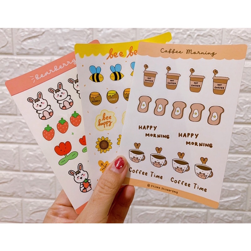 

Sticker pack / stiker pack sheets HP Laptop / sticker lucu aesthetic tumblr