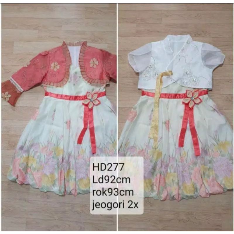 Hanbok korea wanita dewasa baju pesta dress hd277