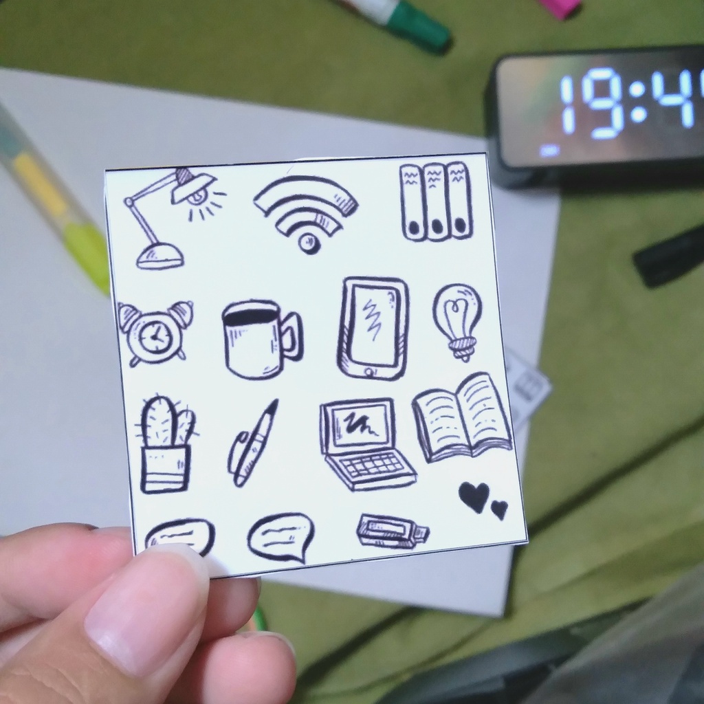 

Stiker Ikon Belajar - Studies Icon Sticker