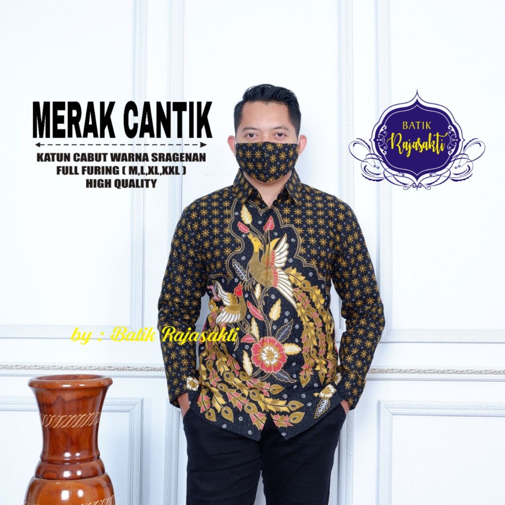 MERAK CANTIK RAJASAKTI KEMEJA BATIK SOLO PRIA LENGAN PANJANG LAPIS FURING ATASAN BATIK PREMIUM ADIWANGSA  ADIWIJAYA ADIYASTA AJISAKA AKHSA ANANTHA ANDHARA ANDHITA ARCHANDRA ARIESWARA  ARJASA ASTAGUNA ASTAMA ASWATAMA BAGAS BASKARA BAYUPUTRA BHISMA BIMA