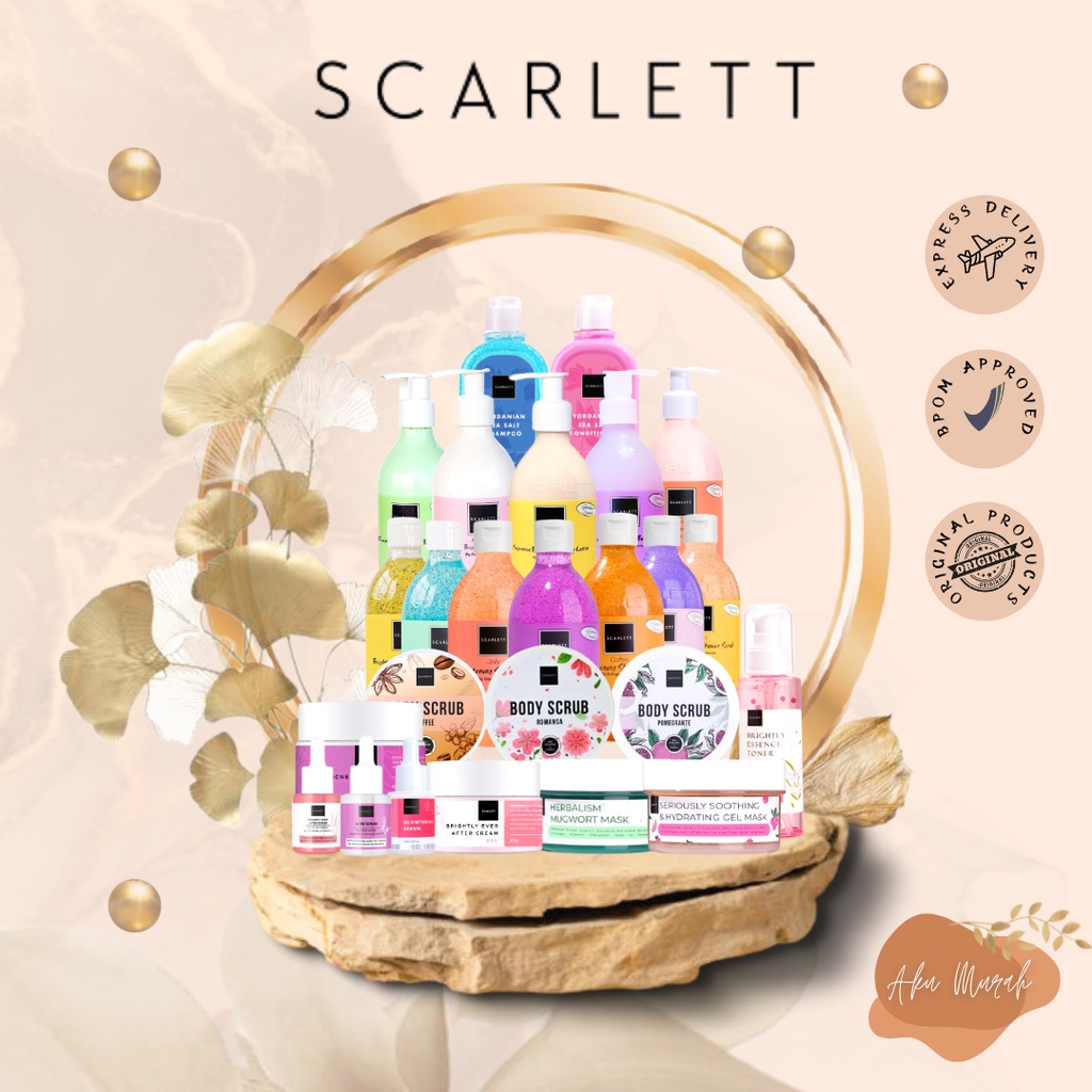 ✨ AKU MURAH ✨Scarlett Whitening Series