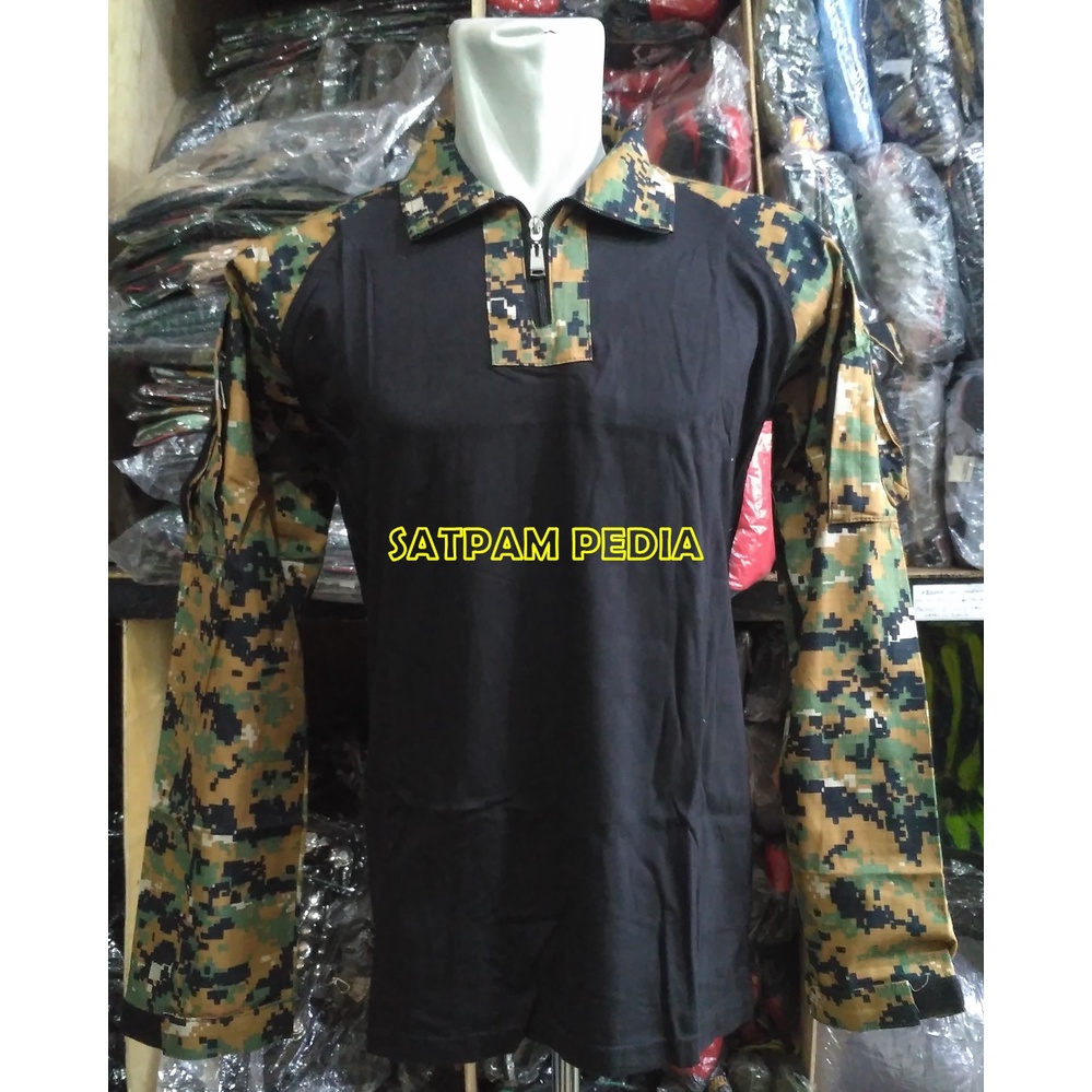 Kaos Kerah Loreng Marpad Riptop - Kaos Kerah Pria Tactical