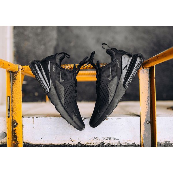 Terbaru Sepatu Nike Airmax 270 Triple Black 38 44 Premium Quality Original BLACK 37