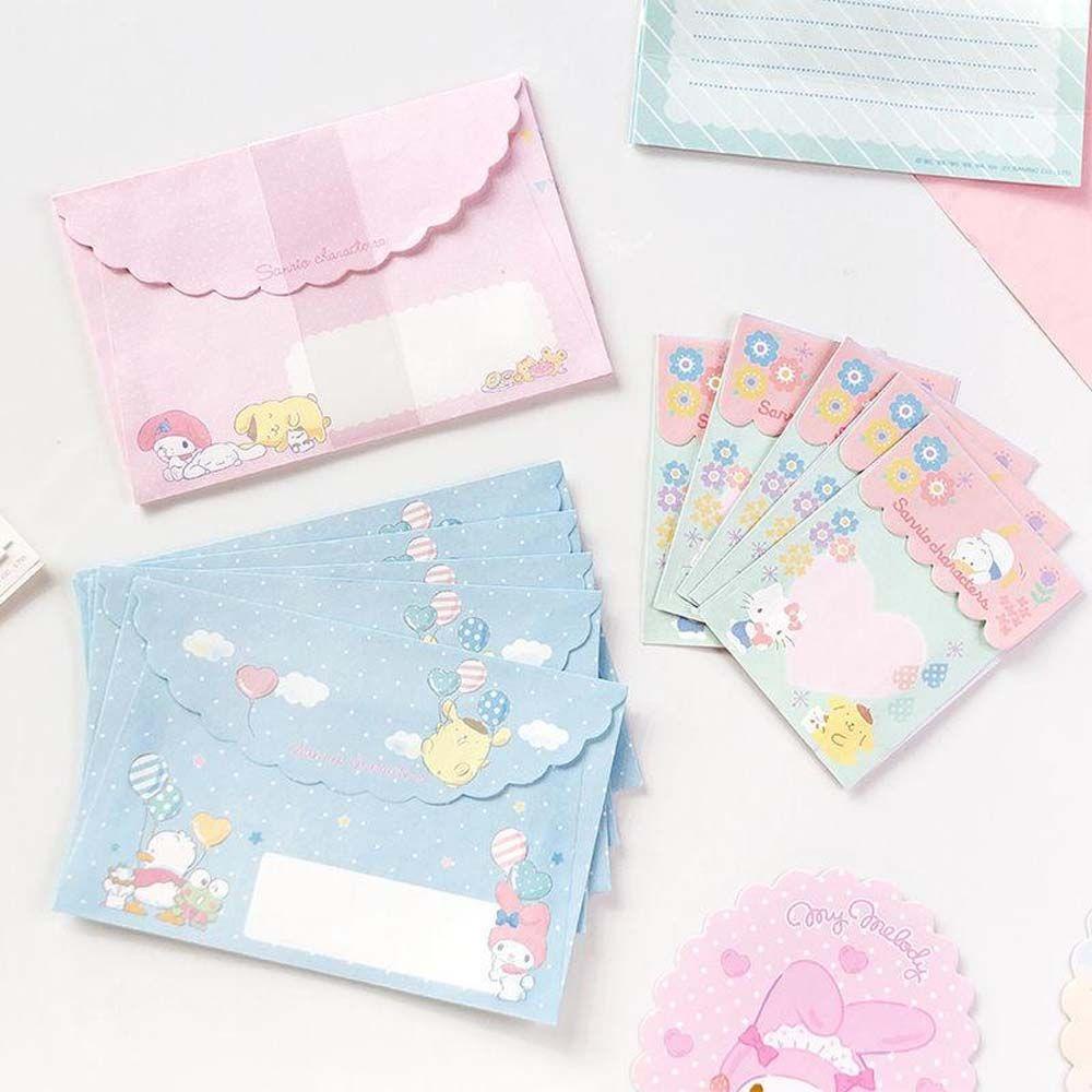 Lanfy Amplop Surat Cinnamoroll Motif Kartun My Melody Untuk Undangan DIY